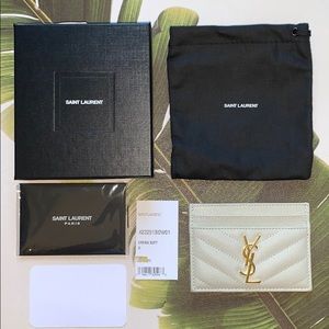 *SOLD* Saint Laurent Card Holder